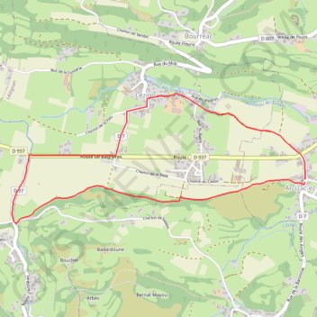 [Itinéraire] Circuit n°16 - Lourdes - La plaine de Lézignan GPS track, route, trail