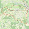 Balade en Bresse Louhannaise GPS track, route, trail