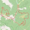 Ravin de Pellebit, Serres des Granges GPS track, route, trail
