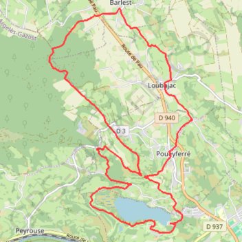 [Itinéraire] Circuit n°10 - Lourdes - Le chemin Henri IV GPS track, route, trail