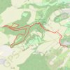 Marche nordique Combe Serpent GPS track, route, trail