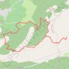 Nans-les-Pins - Chemin de la Glace GPS track, route, trail