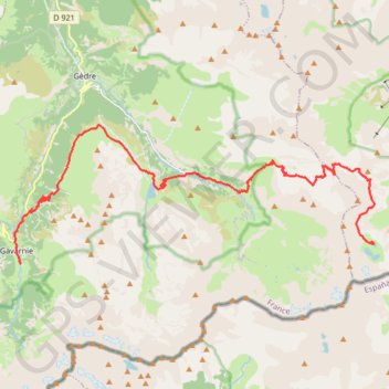 Traversée des Pyrénées - Étape 17 GPS track, route, trail
