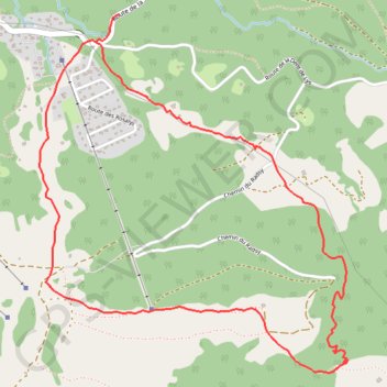 Le Pralet GPS track, route, trail
