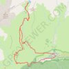 Lac de Labarre (38) GPS track, route, trail