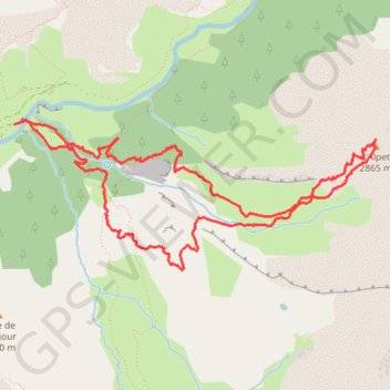Alpet GPS track, route, trail