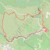 Minerve-Ponts naturels-Le Cesse-Dolmens des Lacs-Le Briant (... GPS track, route, trail