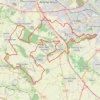 Grand Trail Nocturne des hauts de France 2021 61 km GPS track, route, trail