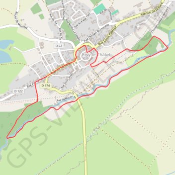 Circuit de l'Armance GPS track, route, trail