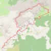 Traversée du Grand Bargy depuis le Col de la Colombière GPS track, route, trail