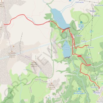 Col de la Masse GPS track, route, trail