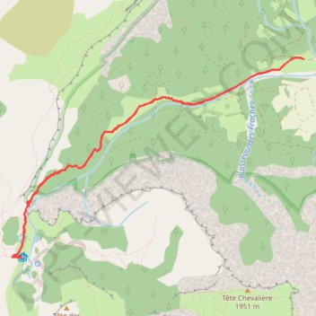 Le Pas de l'Aiguille GPS track, route, trail