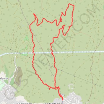 La Montade GPS track, route, trail