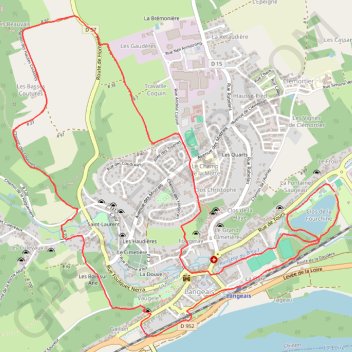 Rando SD GPS track, route, trail