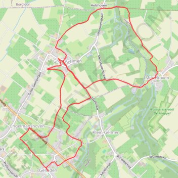 Gelinden GPS track, route, trail
