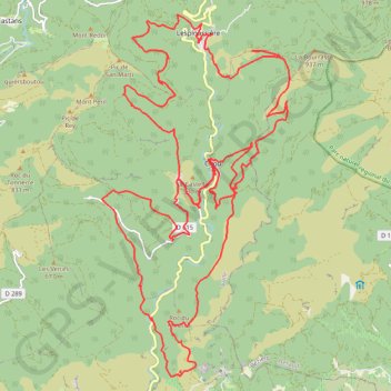 Citou rieussec GPS track, route, trail