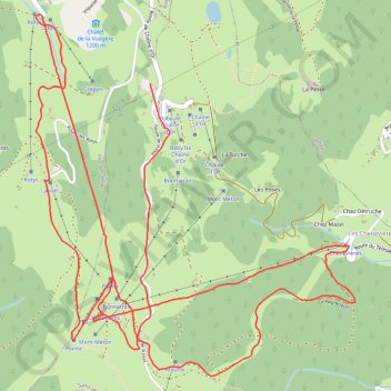 Ski Les Brasses GPS track, route, trail