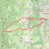 Col de la Moréno depuis Clermont GPS track, route, trail