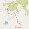 Les lacs de Rinosu GPS track, route, trail