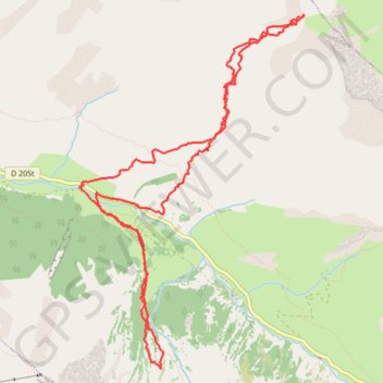 Pic du fond de peynin GPS track, route, trail