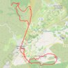Saint Martin de Londres - Ravin des Arcs La Jasse GPS track, route, trail