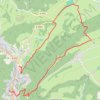 Le fort Belin à Salins-les-Bains GPS track, route, trail