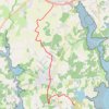 Tour du Golfe du Morbihan - Crac'h GPS track, route, trail