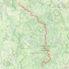 GR13 De St-Père (Yonne) à Glux-en-Glenne (Nièvre) (2020) GPS track, route, trail