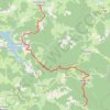 Tour du Morvan - De Ouroux-en-Morvan à Les Brenêts GPS track, route, trail