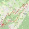 Brie et Angonnes GPS track, route, trail