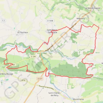 Le Montchauve GPS track, route, trail
