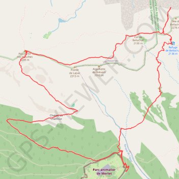 Bellachat et aiguillette des Houches GPS track, route, trail