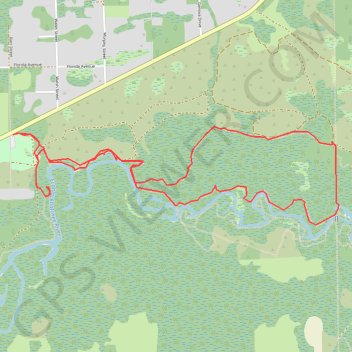 Little Big Econ State Forest Loop GPS track, route, trail