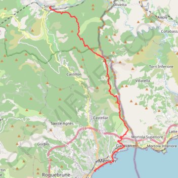 Traversée des Alpes - Étape 31 GPS track, route, trail