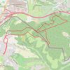 Randonnée Spicheren "Bunkerweg" GPS track, route, trail