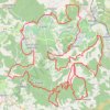 Le Roc Trespouzien 100 Km GPS track, route, trail