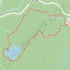 Lac solitaire GPS track, route, trail