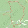Petite boucle de la Goutte Pourrie GPS track, route, trail