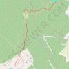 Monts de Guéret - Descente La Voie des Carriers GPS track, route, trail