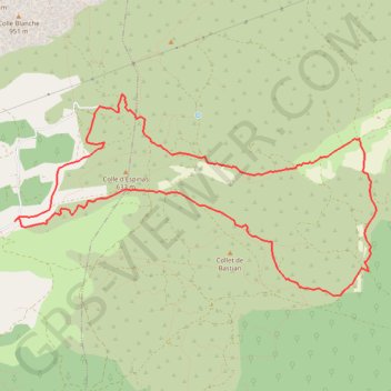 Riboux - Forêt de Malaucène GPS track, route, trail