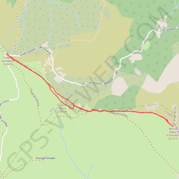 Monte Nebin GPS track, route, trail