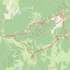 Les Crêts du Pilat (42) GPS track, route, trail