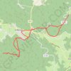 Chaubouret GPS track, route, trail