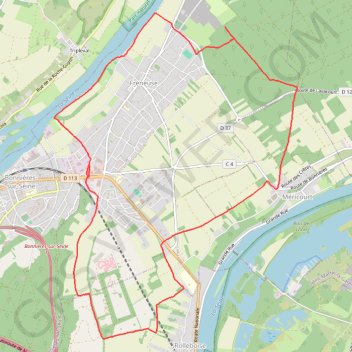Freneuse Yvelines GPS track, route, trail