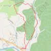 Le tour du Serre du Magnon GPS track, route, trail