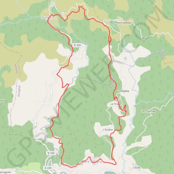 07 Ste Melany 2022-05-11 GPS track, route, trail