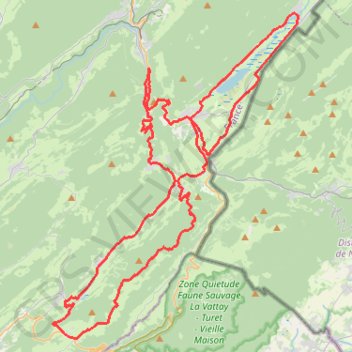 Tour des 4 Villages - Les Rousses GPS track, route, trail