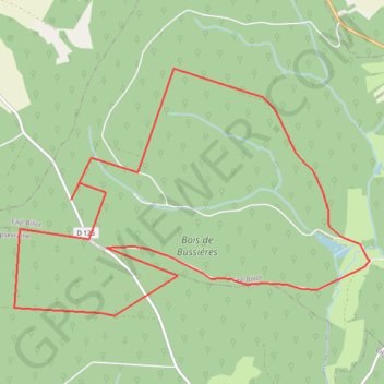Corgirnon Les plains bois GPS track, route, trail