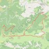 Col du Calmil - Rocher de Batail - Col Mazel - Pla des Peyres GPS track, route, trail