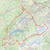 Jura et Suisse 6j 1 002km D+17100 GPS track, route, trail